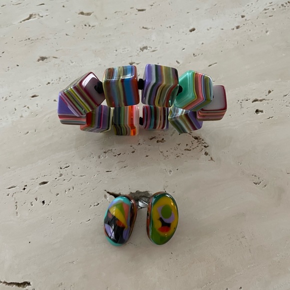 Jackie Brazil jewelry set - Picture 7 of 10